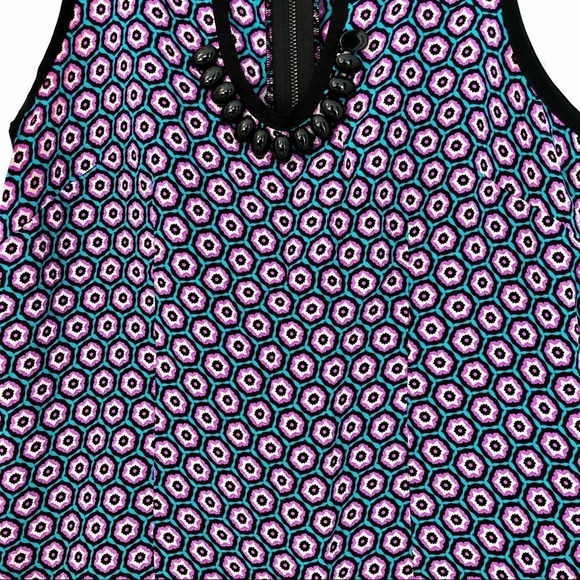 Designer Y2K Nanette Lepore Silk Keyhole Tank Top 4 S - Picture 3 of 4